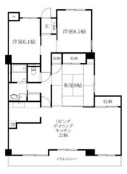 ロイヤルメゾン岩崎町の間取り画像
