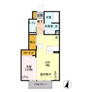セジュール石倉の間取り画像