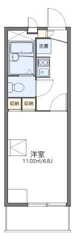 レオパレスプチベルク四番館の間取り画像