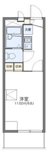 レオパレスプチベルク四番館の間取り画像