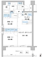 ガーデニエール砧レジデンスの間取り画像