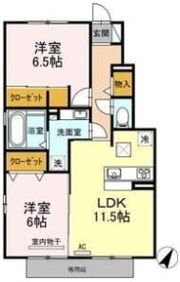 グランチェスタ B棟の間取り画像