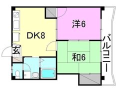フォルム山越の間取り画像