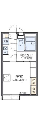 レオパレスOshimaの間取り画像
