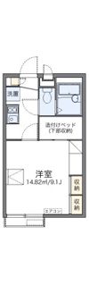 レオパレスOshimaの間取り画像