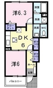 フィオーレBの間取り画像