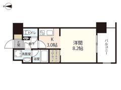 セントラルアヴェニュー下石井の間取り画像