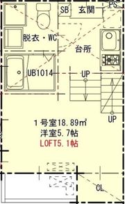 ハーモニーテラス今池南の間取り画像