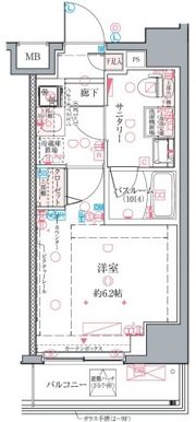 クレヴィスタ綾瀬の間取り画像