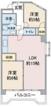エレヴァールカズミの間取り画像