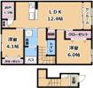 ラ・ルーチェの間取り画像