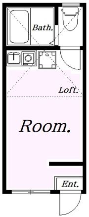 ユナイト新町ファンタジスタの間取り画像