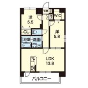 ヴィオラ坪井川遊水公園の間取り画像