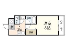 シーズ上西の間取り画像