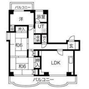 ISハイツの間取り画像
