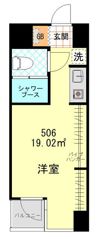 フォンテ六本木の間取り画像