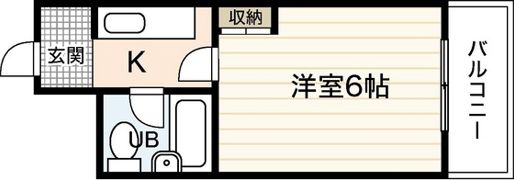 K･B･M三筋の間取り画像