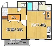 アーバンハイム福本の間取り画像