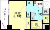 セントラルリバー西原の間取り画像