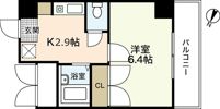 セントラルリバー西原の間取り画像