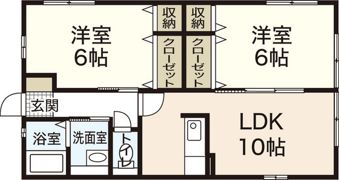 WOODFIELDⅡの間取り画像