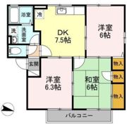 リアルエステート東原 C棟の間取り画像