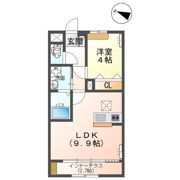 仮）阿見町よしわら新築アパートの間取り画像