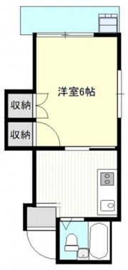 フラワービルの間取り画像
