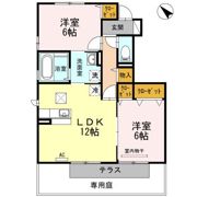 プレール城東の間取り画像