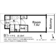 エスリード梅田グレイスの間取り画像