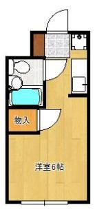 PLEAST北九大前の間取り画像