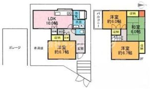 国松町戸建の間取り画像