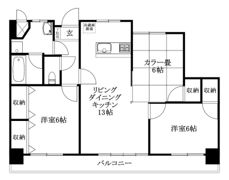 ユートピアHABUの間取り画像