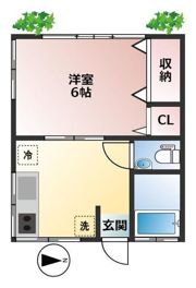 カサ白嶺の間取り画像