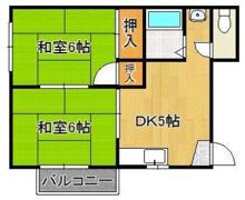 コーポ光明の間取り画像