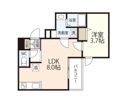 月光南観音八番館の間取り画像