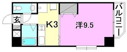 グリチネ・ウノの間取り画像