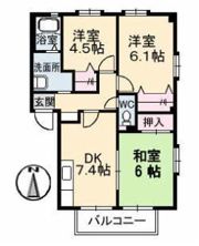 サテライトA 1棟の間取り画像