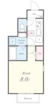 アネックス藤 WESTの間取り画像