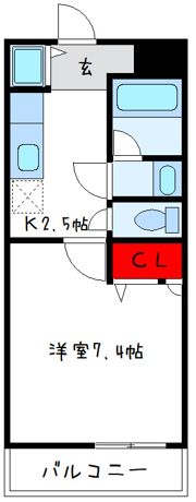 フジパレス水池の間取り画像