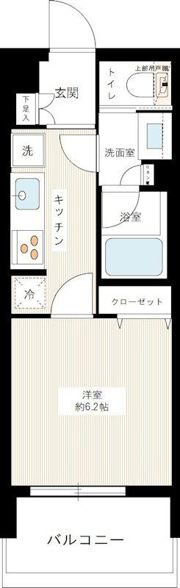 プレディアンスフォート田端の間取り画像