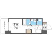 エスリードレジデンス梅田グランゲートの間取り画像
