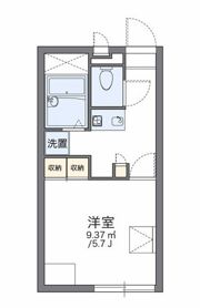 レオパレスASAGOE17の間取り画像