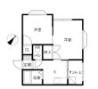ニューワセ821Bの間取り画像