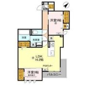 DーROOM上新庄南口の間取り画像