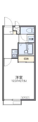 レオパレス萩の台の間取り画像