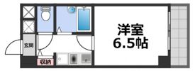 グランヴィ天王寺の間取り画像