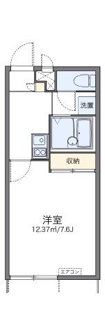 レオパレスひまわりの間取り画像
