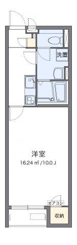 クレイノ下伊田の間取り画像