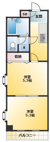 王子北ウイングの間取り画像
